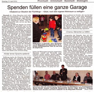 Bericht aus Florstadtk